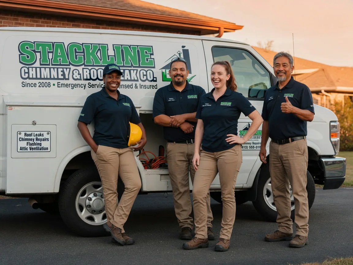 Chimney flashing repair company in Bathgate, ND